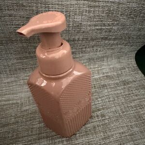 Elegant Pink Soap Dispenser